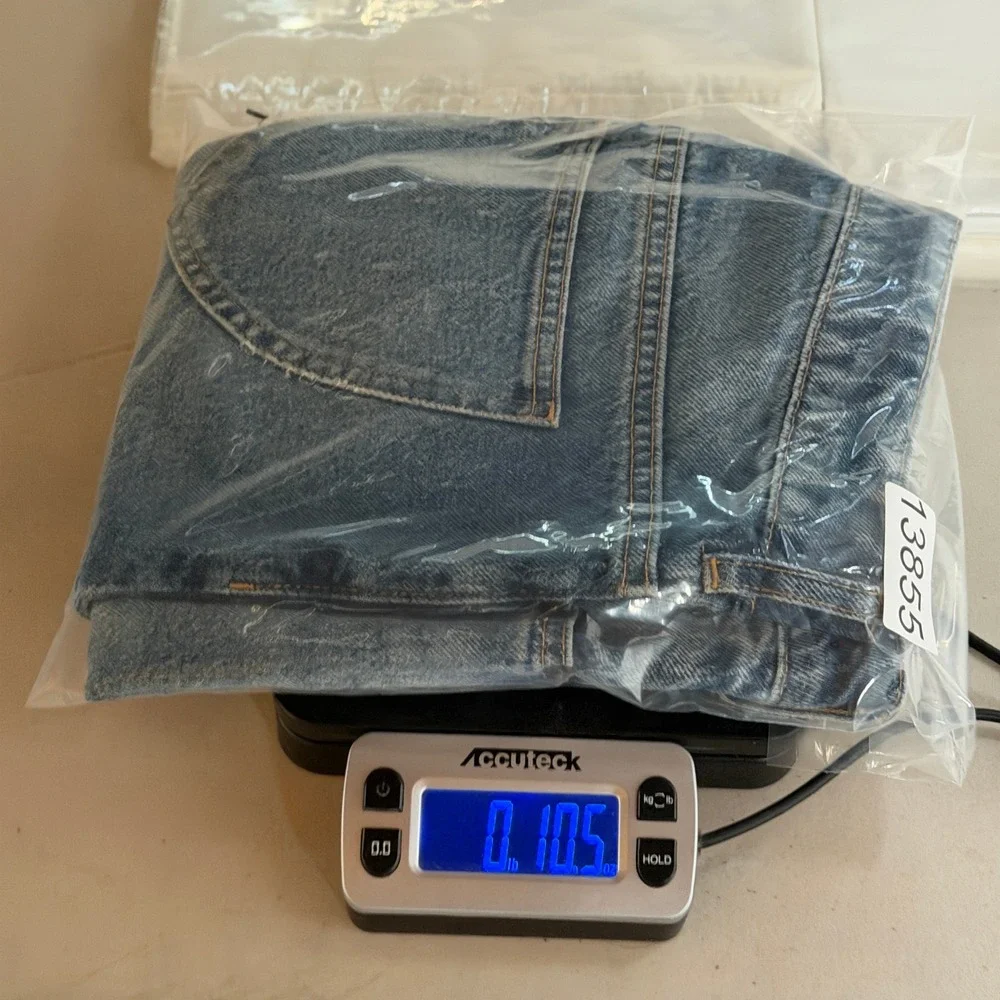 We The Free People Denim Mini Skirt Medium Wash Raw Frayed Tulip‎ Hem Size 26